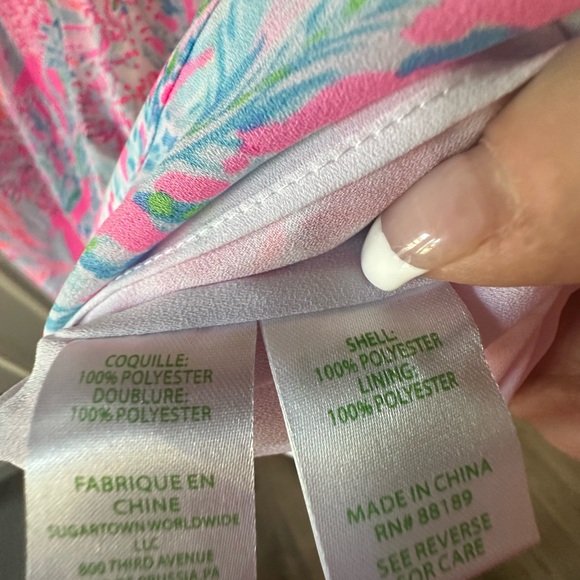 Lilly Pulitzer Cally soft shift, size 16 - Picture 9 of 9